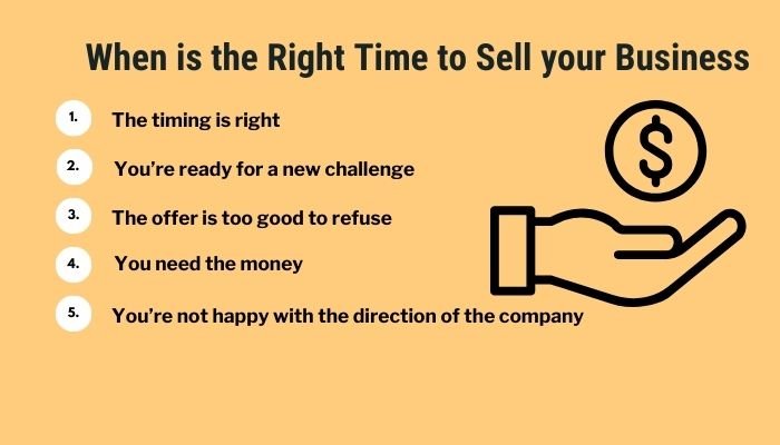 When is the Right Time to Sell your Business